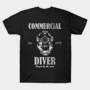 Commercial Diver (distressed) T-Shirt